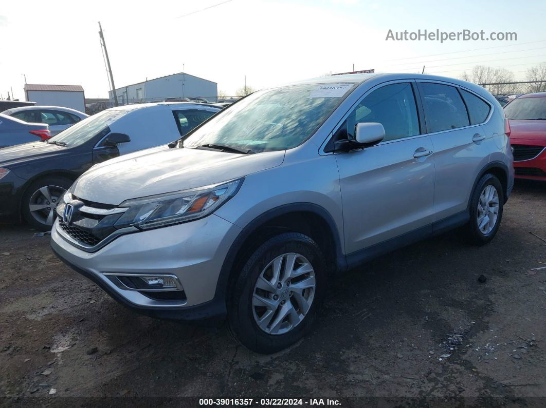 2016 Honda Cr-v Ex Silver vin: 2HKRM4H55GH705215