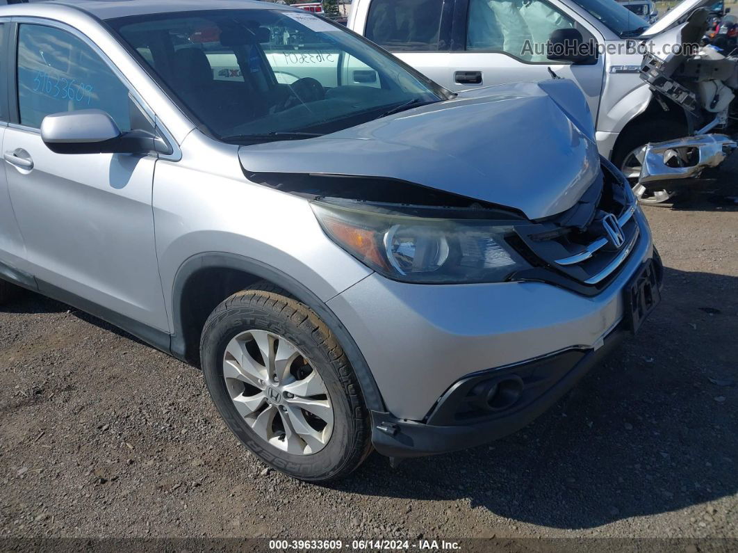 2013 Honda Cr-v Ex Silver vin: 2HKRM4H56DH627460