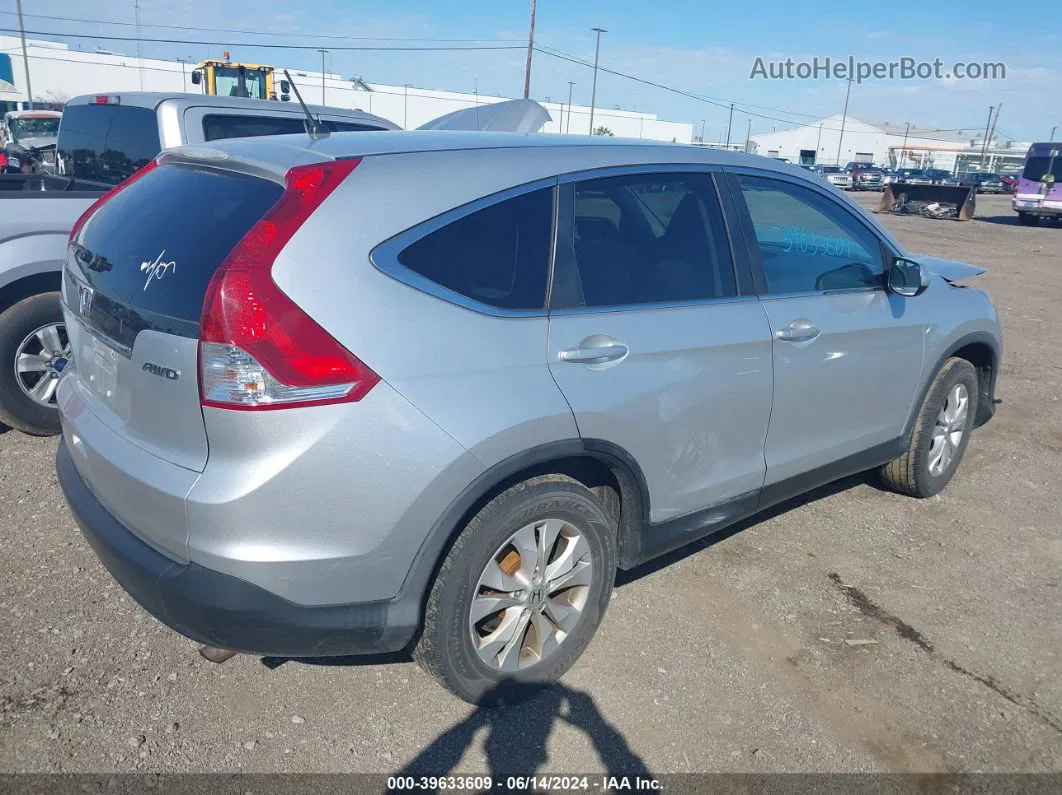 2013 Honda Cr-v Ex Silver vin: 2HKRM4H56DH627460