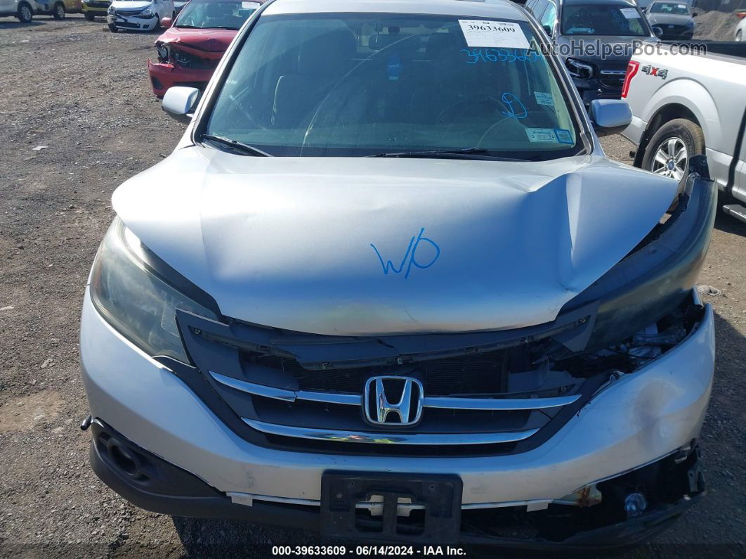 2013 Honda Cr-v Ex Silver vin: 2HKRM4H56DH627460