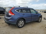 2013 Honda Cr-v Ex Blue vin: 2HKRM4H56DH648504