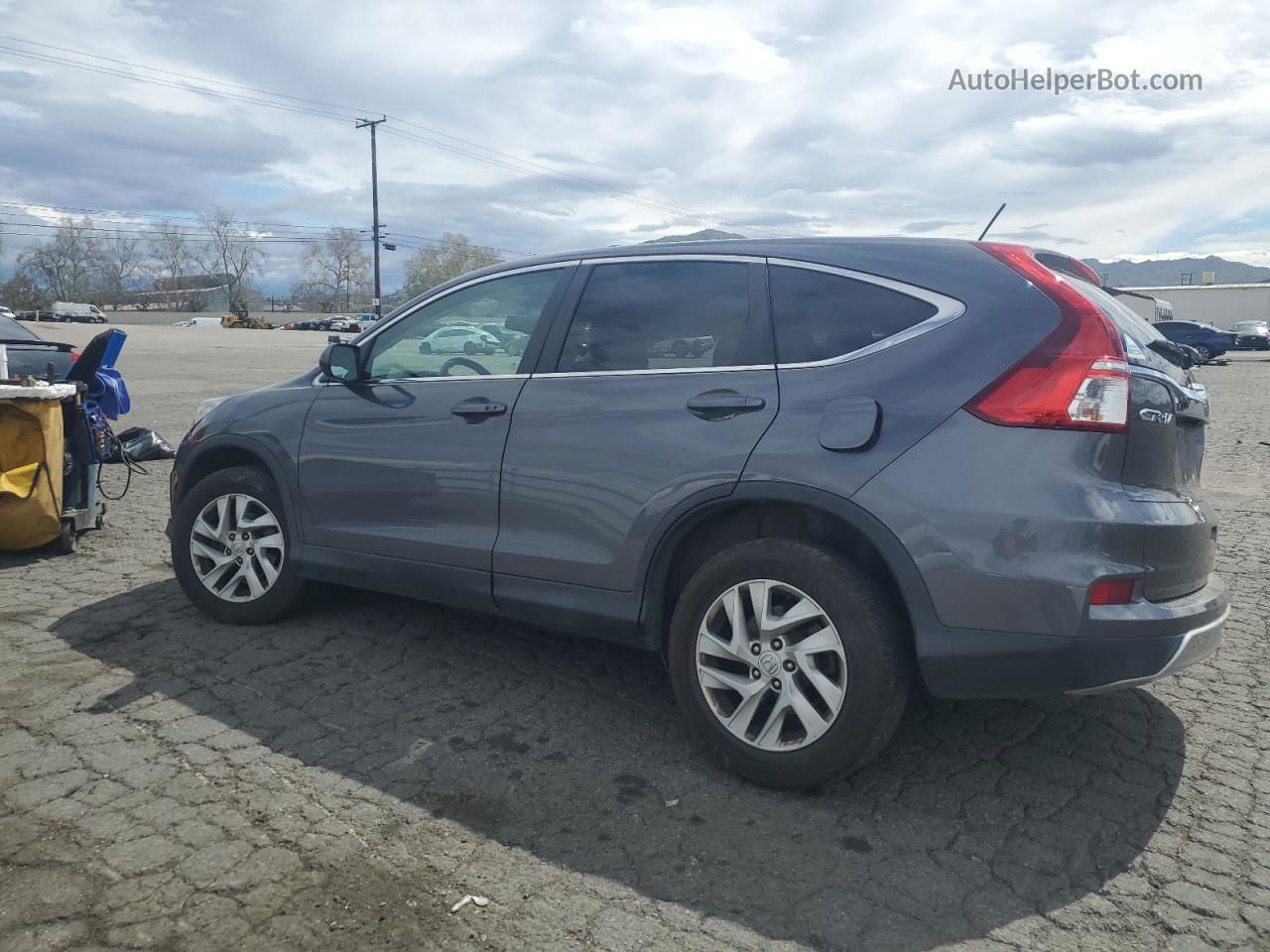 2015 Honda Cr-v Ex Charcoal vin: 2HKRM4H56FH619247