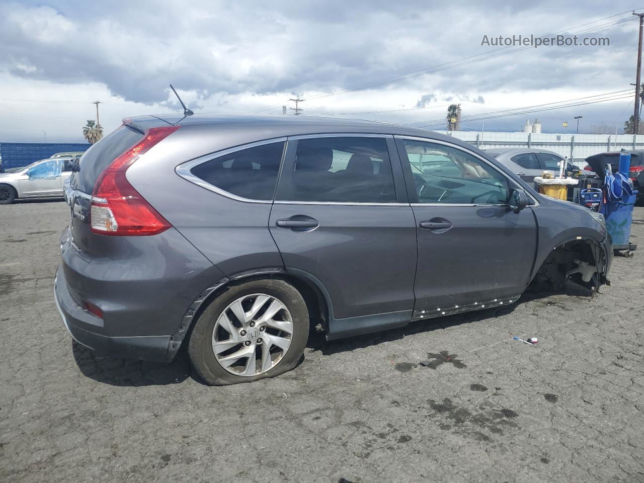 2015 Honda Cr-v Ex Charcoal vin: 2HKRM4H56FH619247