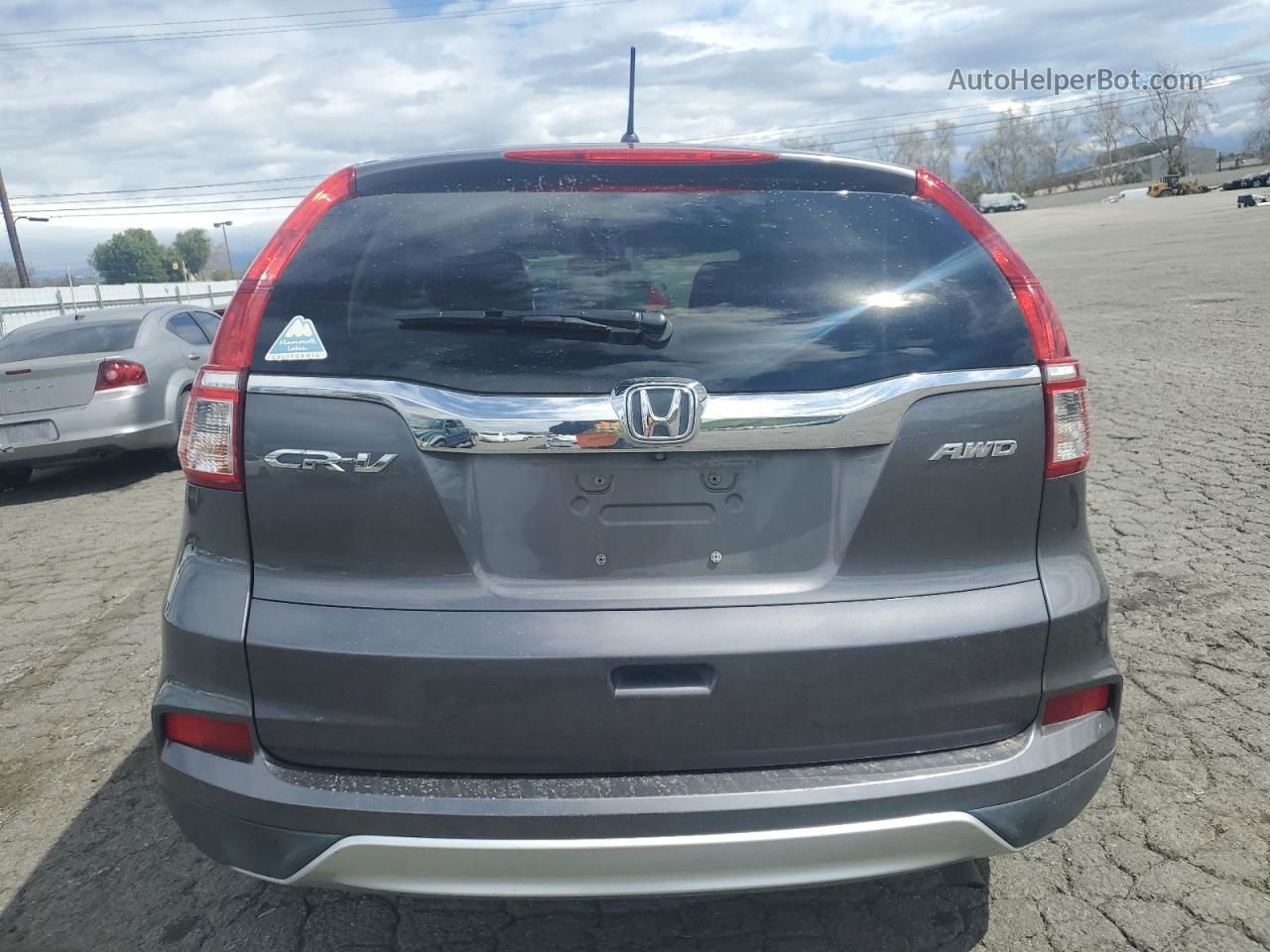 2015 Honda Cr-v Ex Charcoal vin: 2HKRM4H56FH619247