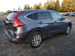 2016 Honda Cr-v Ex Gray vin: 2HKRM4H56GH604166