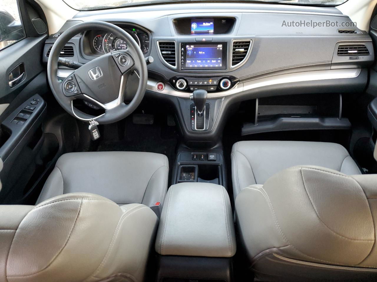 2016 Honda Cr-v Ex Серый vin: 2HKRM4H56GH604166