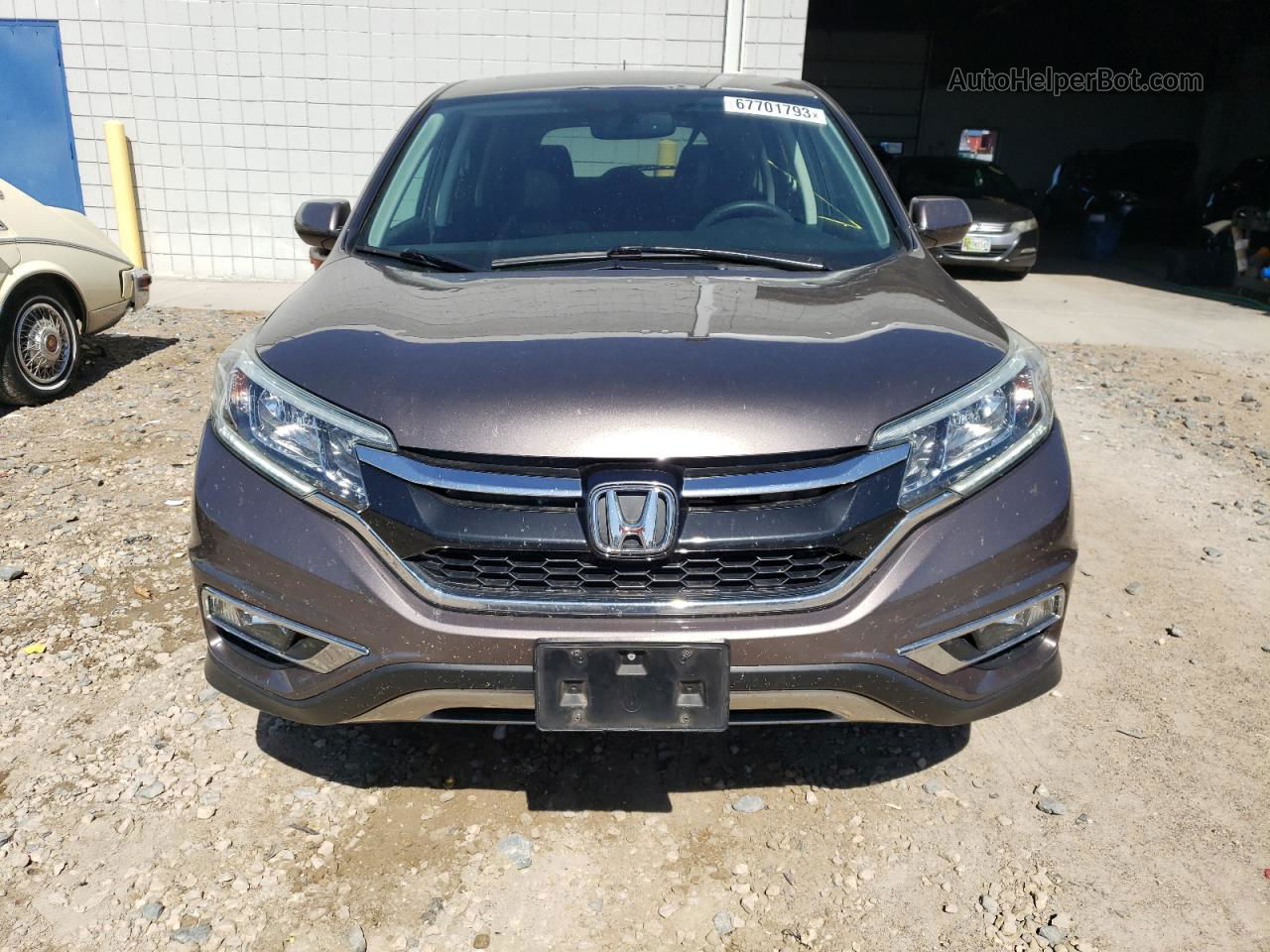 2016 Honda Cr-v Ex Brown vin: 2HKRM4H56GH628760