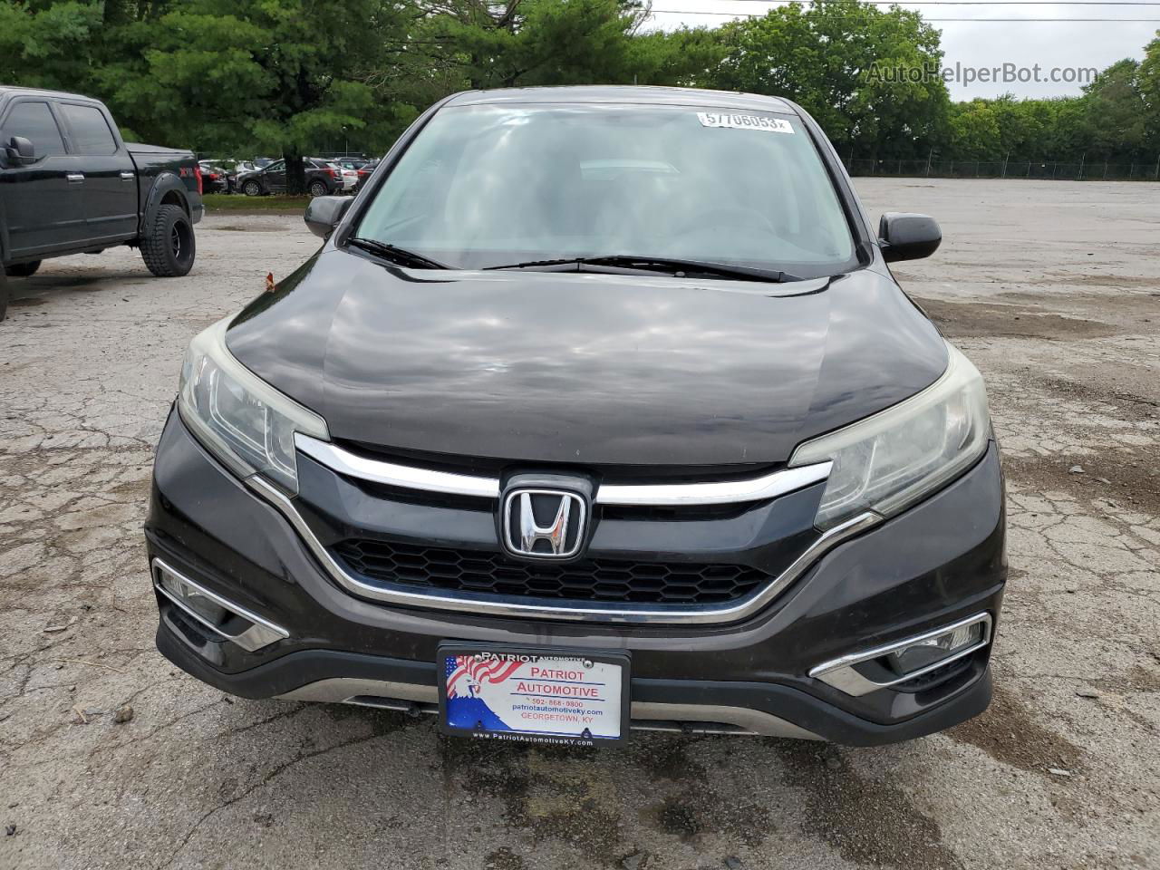 2016 Honda Cr-v Ex Gray vin: 2HKRM4H56GH630332