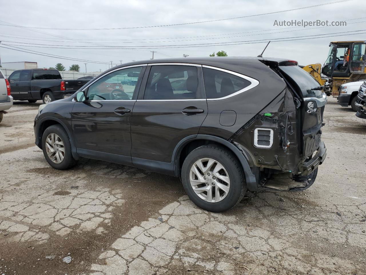 2016 Honda Cr-v Ex Gray vin: 2HKRM4H56GH630332