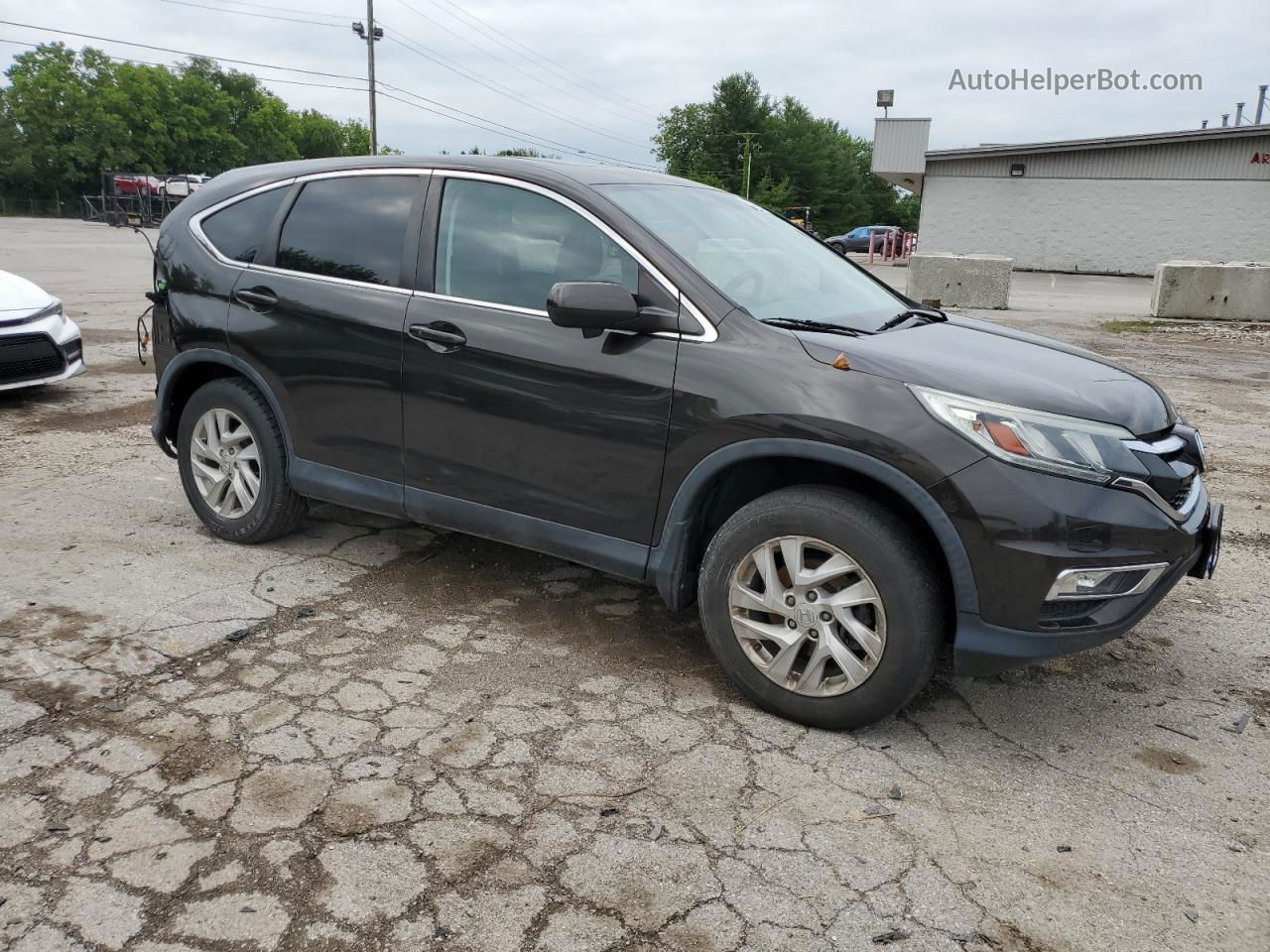 2016 Honda Cr-v Ex Gray vin: 2HKRM4H56GH630332