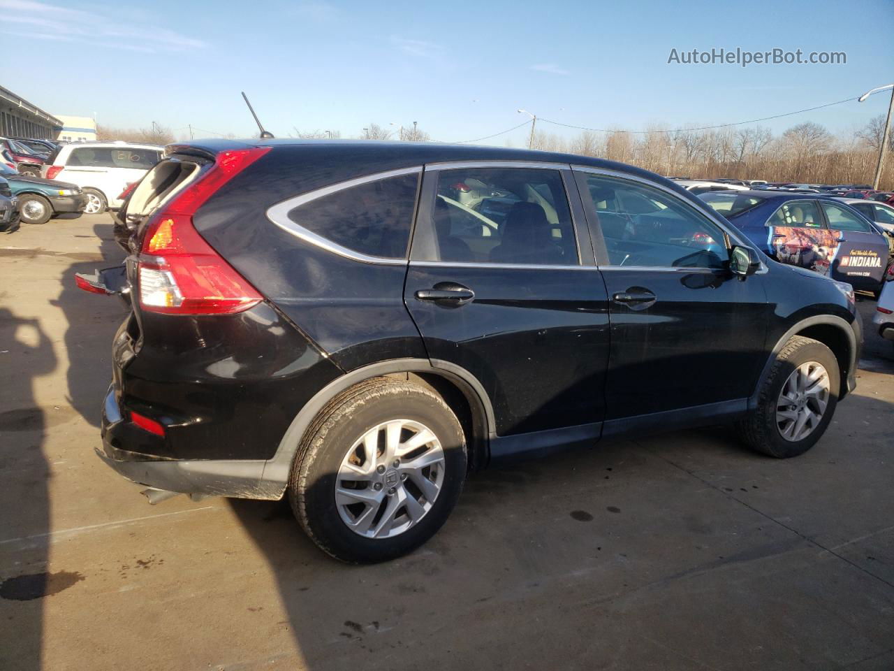 2016 Honda Cr-v Ex Black vin: 2HKRM4H56GH672130