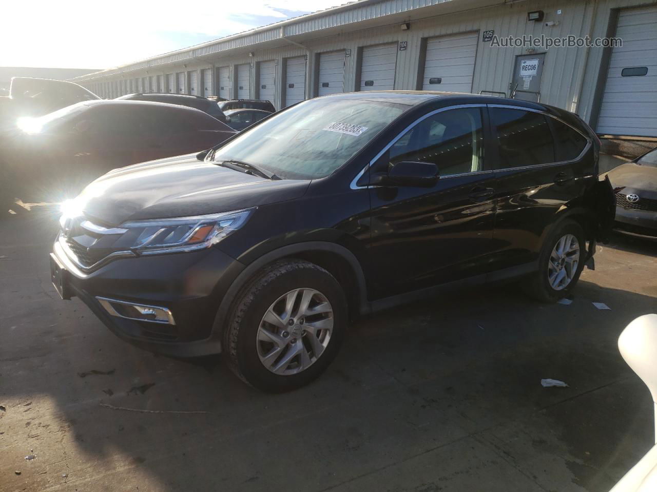 2016 Honda Cr-v Ex Black vin: 2HKRM4H56GH672130