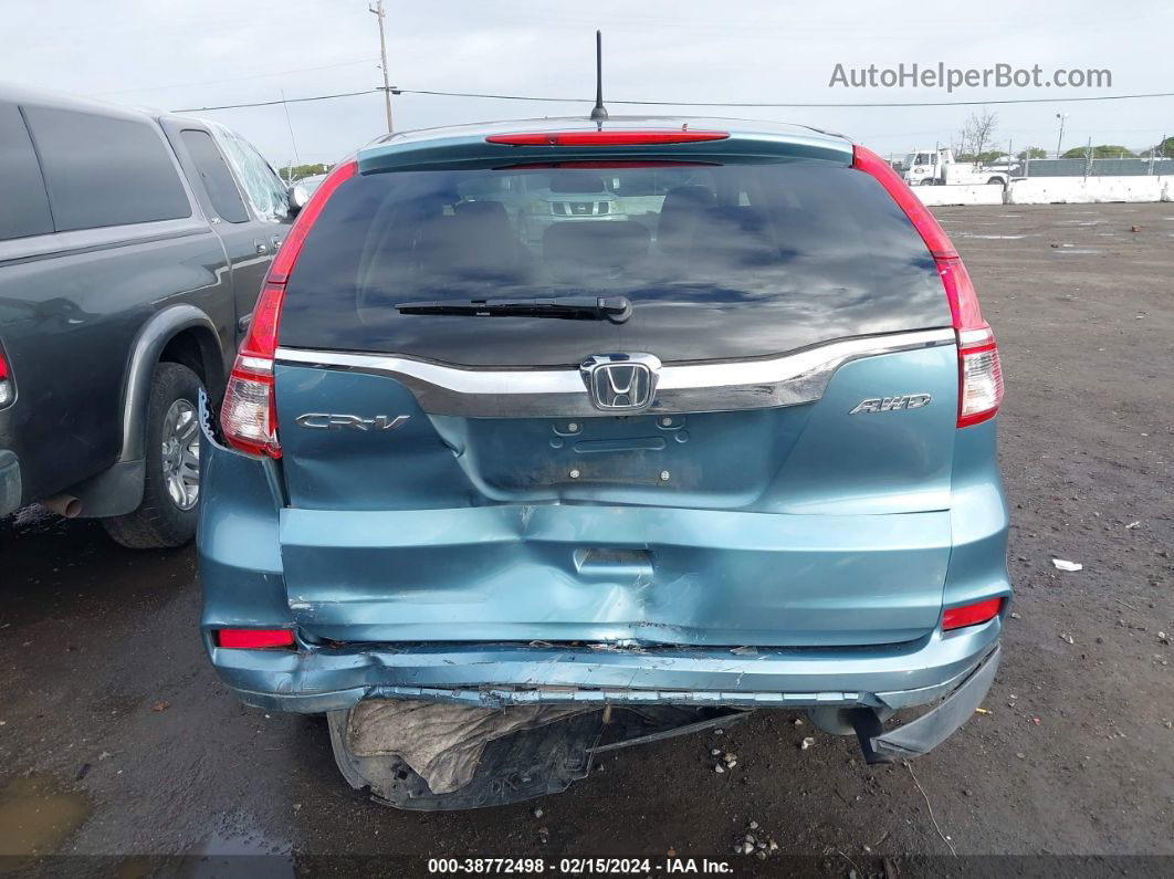 2016 Honda Cr-v Ex Blue vin: 2HKRM4H56GH683550