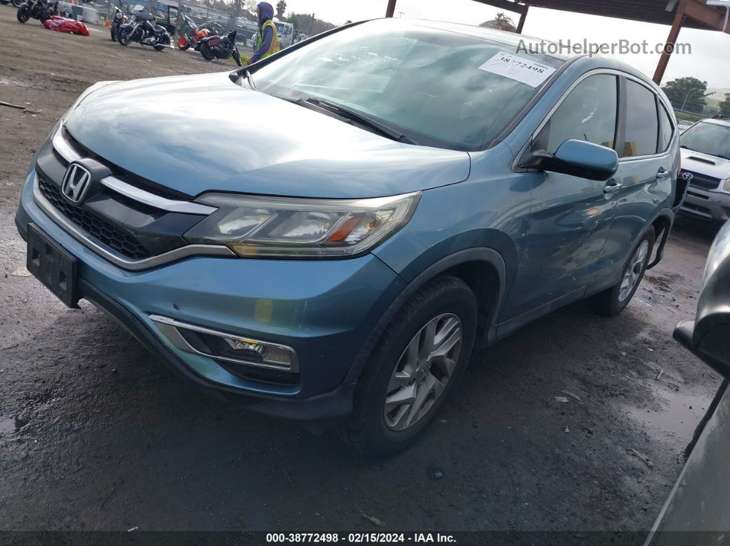 2016 Honda Cr-v Ex Blue vin: 2HKRM4H56GH683550