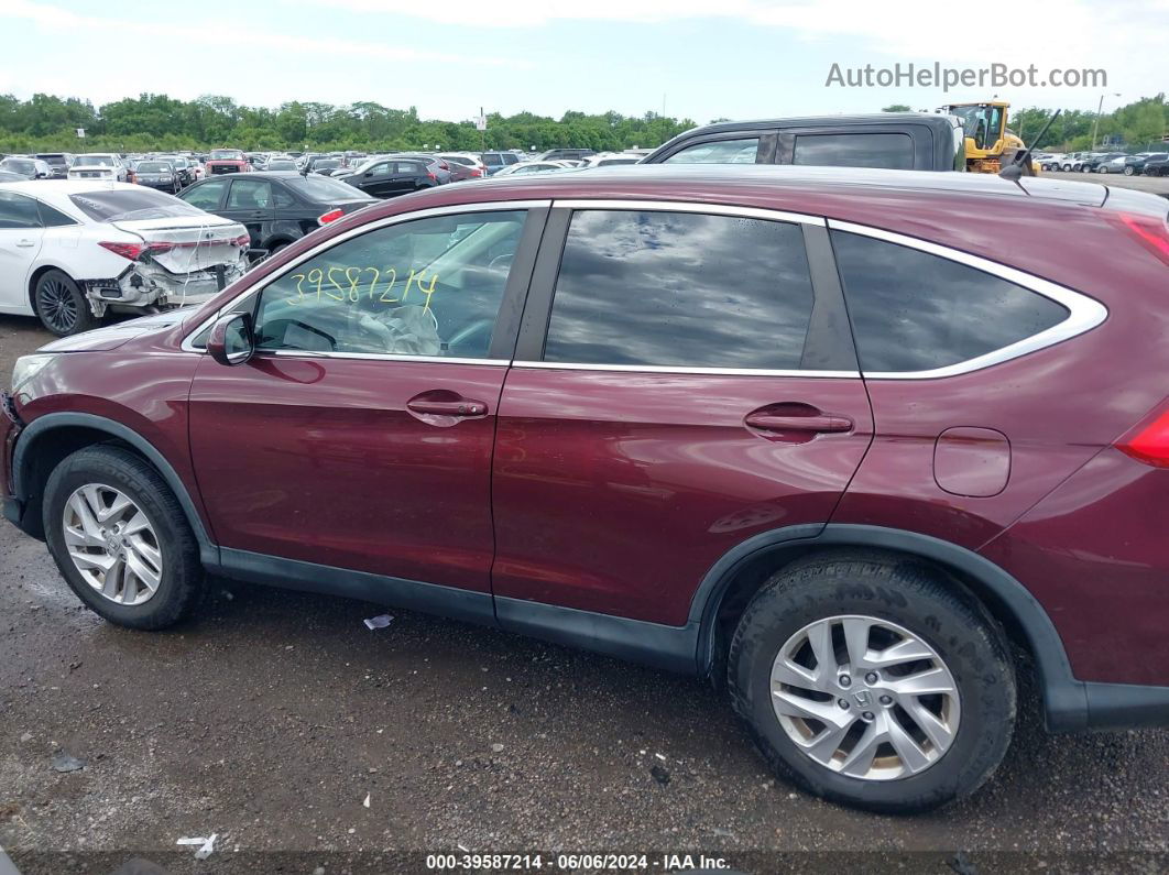 2016 Honda Cr-v Ex Red vin: 2HKRM4H56GH718281