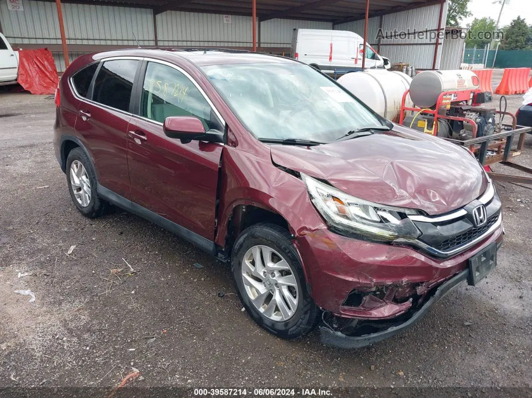 2016 Honda Cr-v Ex Red vin: 2HKRM4H56GH718281