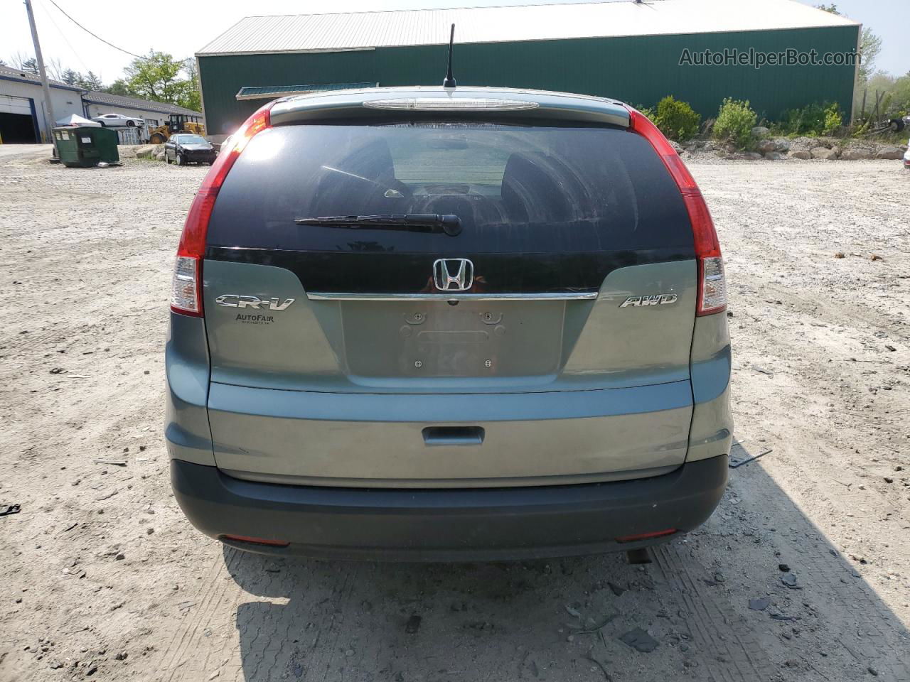 2012 Honda Cr-v Ex Blue vin: 2HKRM4H57CH612822