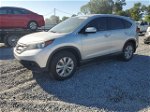 2013 Honda Cr-v Ex Silver vin: 2HKRM4H57DH664064