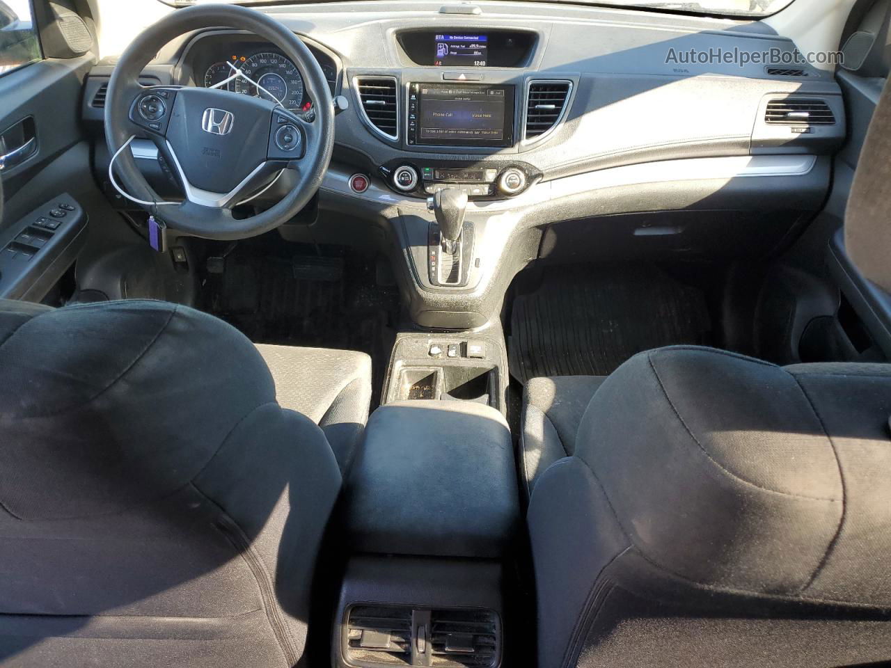 2015 Honda Cr-v Ex Черный vin: 2HKRM4H57FH101325