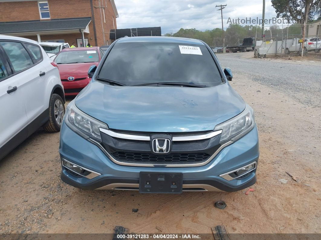 2015 Honda Cr-v Ex Light Blue vin: 2HKRM4H57FH645100