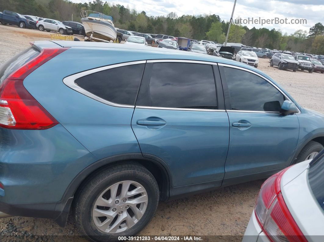 2015 Honda Cr-v Ex Light Blue vin: 2HKRM4H57FH645100