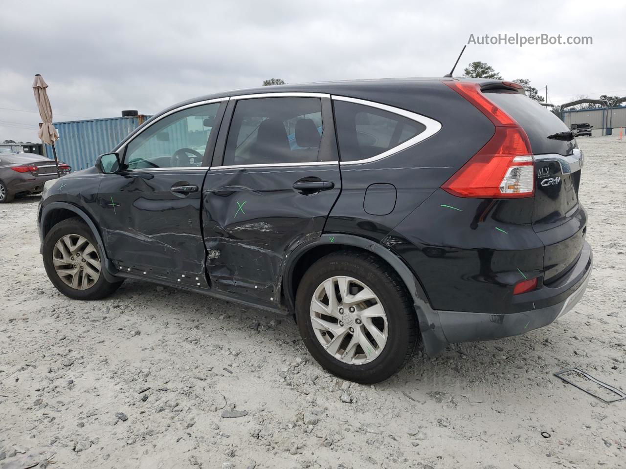 2015 Honda Cr-v Ex Black vin: 2HKRM4H57FH678016