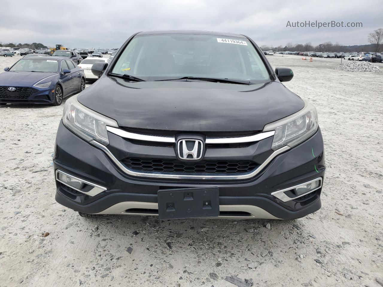 2015 Honda Cr-v Ex Черный vin: 2HKRM4H57FH678016