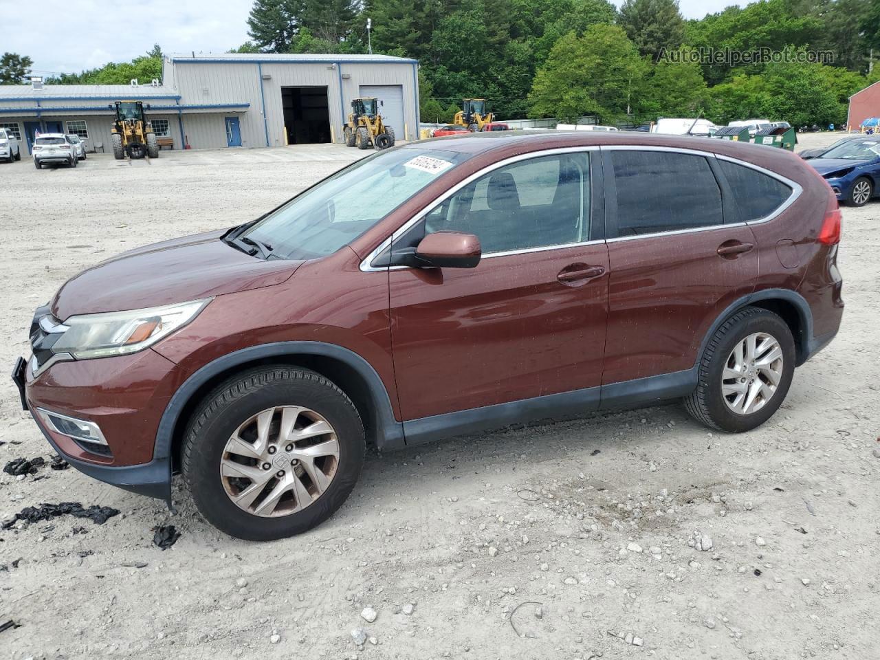 2016 Honda Cr-v Ex Red vin: 2HKRM4H57GH608193