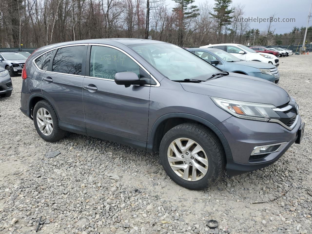 2016 Honda Cr-v Ex Charcoal vin: 2HKRM4H57GH631585