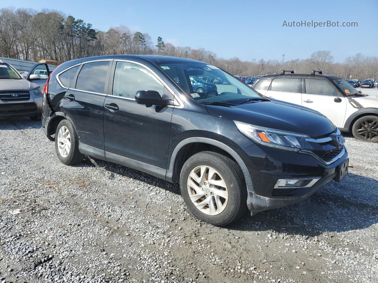 2016 Honda Cr-v Ex Черный vin: 2HKRM4H57GH688921