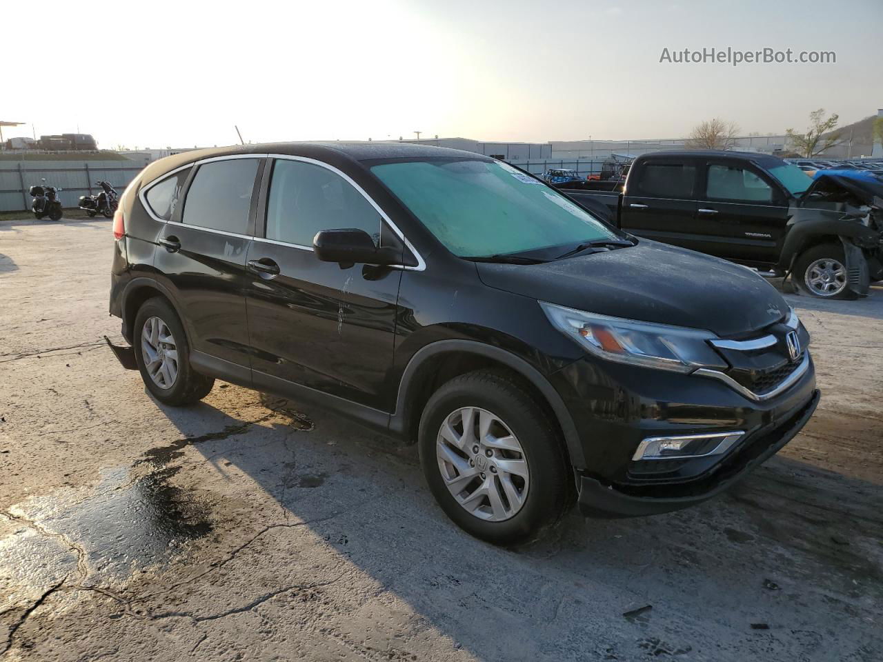 2016 Honda Cr-v Ex Черный vin: 2HKRM4H57GH701201