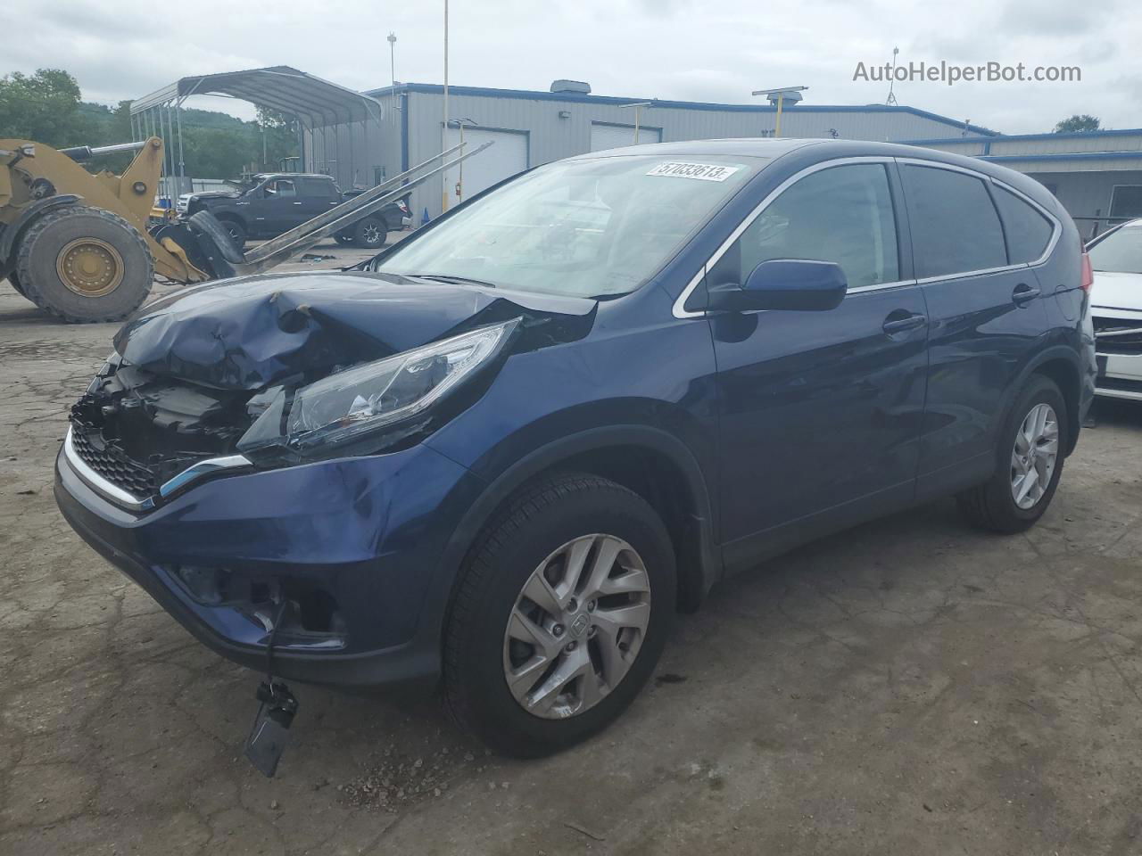 2016 Honda Cr-v Ex Синий vin: 2HKRM4H57GH710805