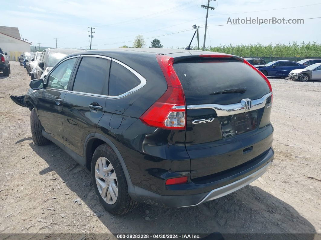 2016 Honda Cr-v Ex Черный vin: 2HKRM4H57GH718015