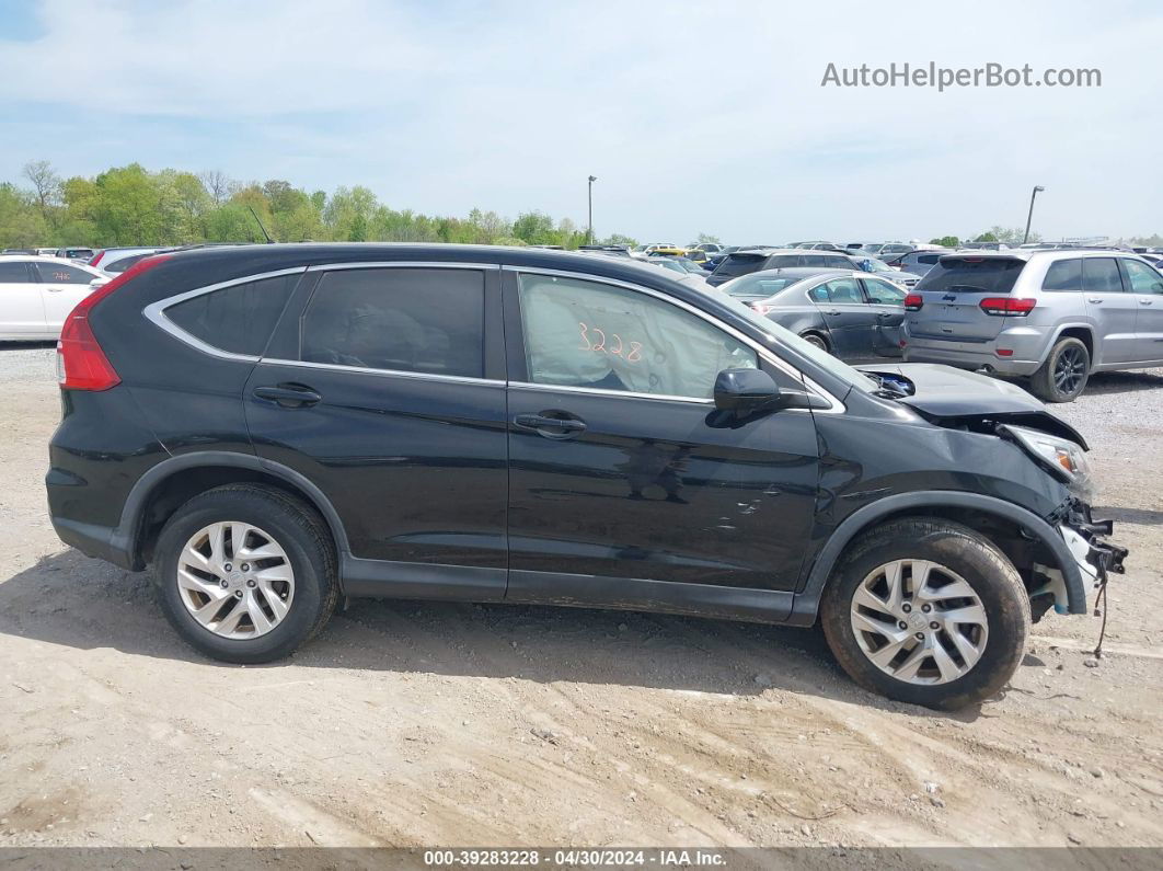 2016 Honda Cr-v Ex Черный vin: 2HKRM4H57GH718015