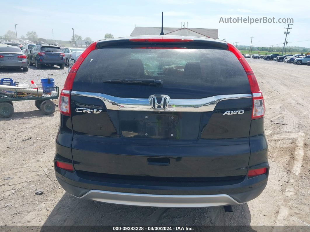 2016 Honda Cr-v Ex Black vin: 2HKRM4H57GH718015