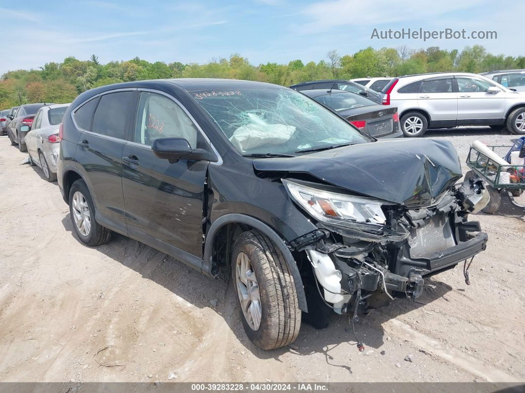 2016 Honda Cr-v Ex Black vin: 2HKRM4H57GH718015