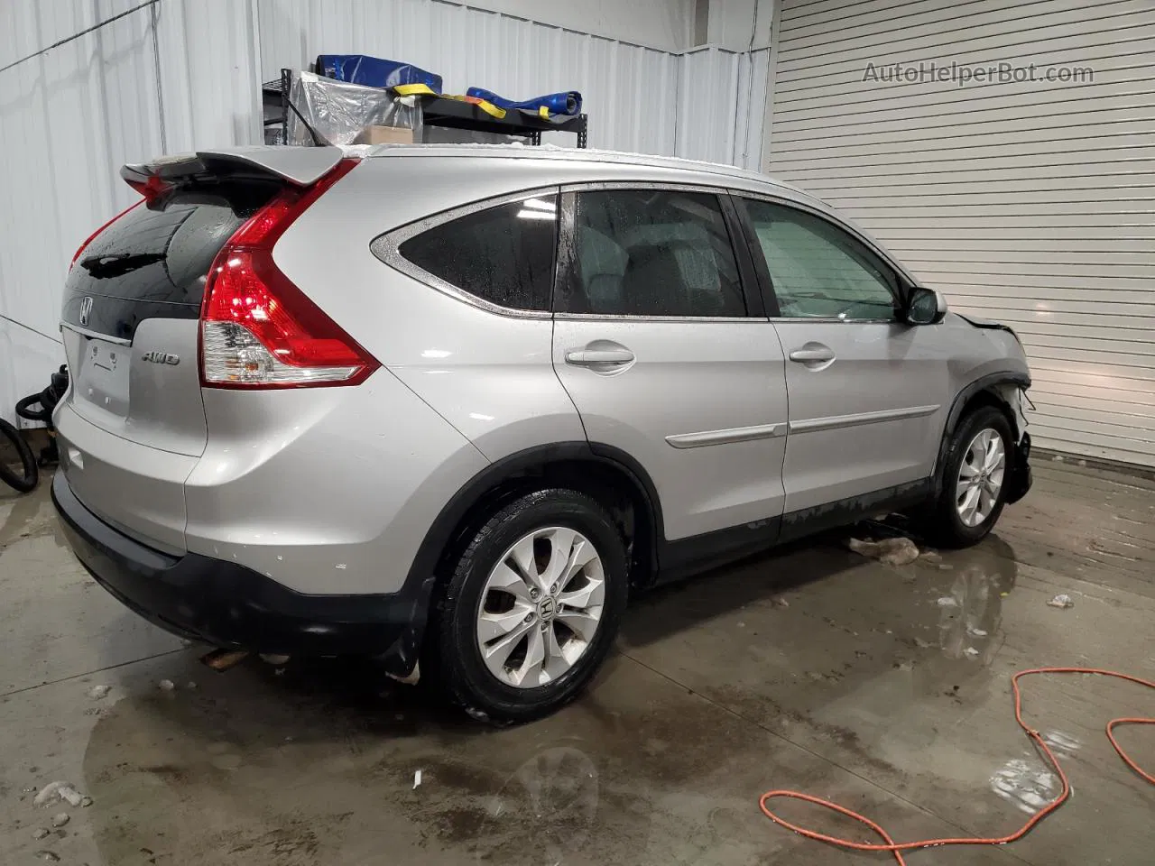 2012 Honda Cr-v Ex Silver vin: 2HKRM4H58CH107369