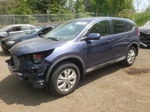 2012 Honda Cr-v Ex Синий vin: 2HKRM4H58CH112247