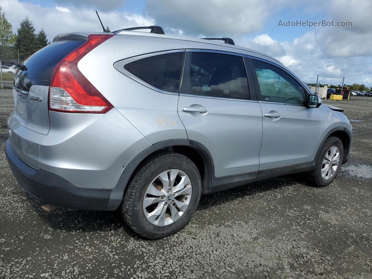 2012 Honda Cr-v Ex Серебряный vin: 2HKRM4H58CH632352