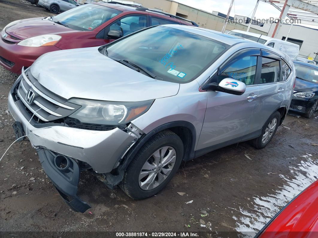 2013 Honda Cr-v Ex Silver vin: 2HKRM4H58DH605105