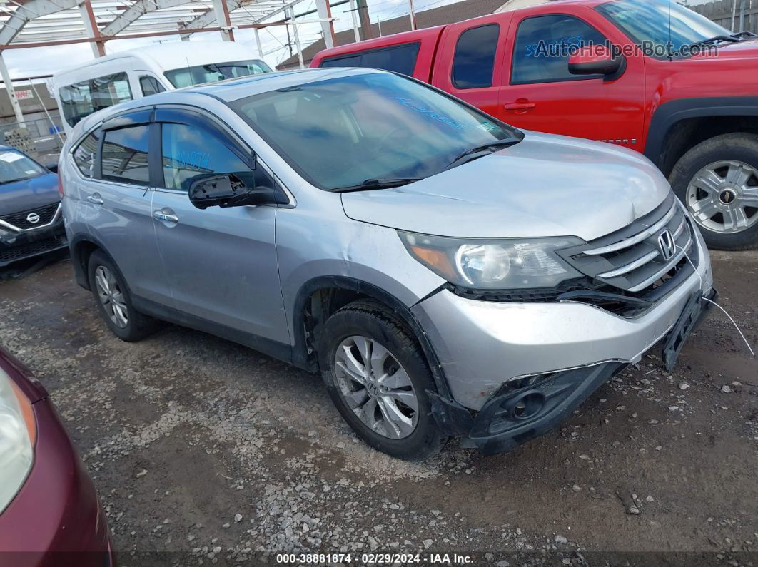 2013 Honda Cr-v Ex Silver vin: 2HKRM4H58DH605105