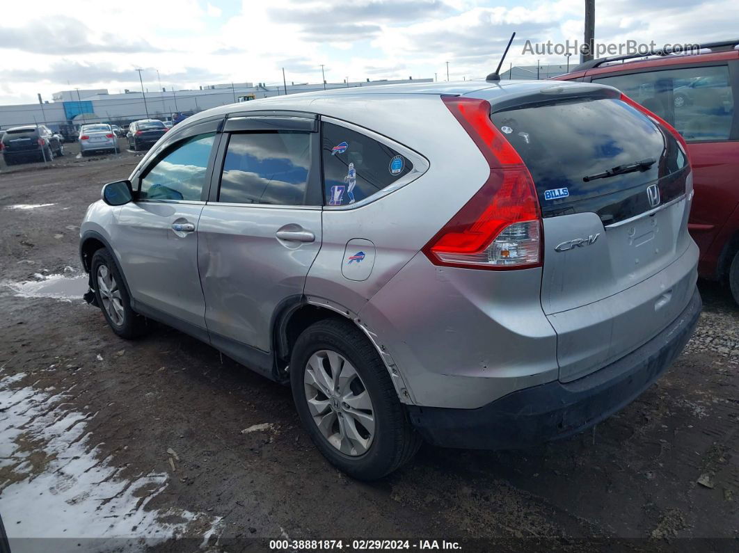 2013 Honda Cr-v Ex Silver vin: 2HKRM4H58DH605105