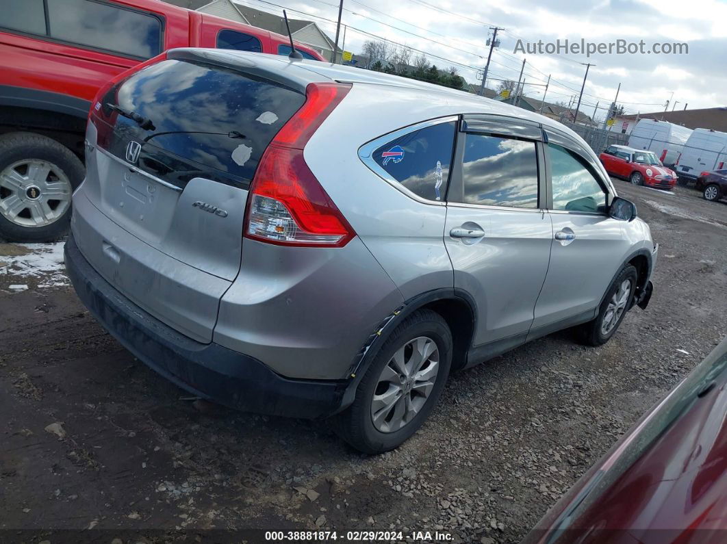 2013 Honda Cr-v Ex Silver vin: 2HKRM4H58DH605105