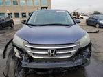 2013 Honda Cr-v Ex Blue vin: 2HKRM4H58DH634832