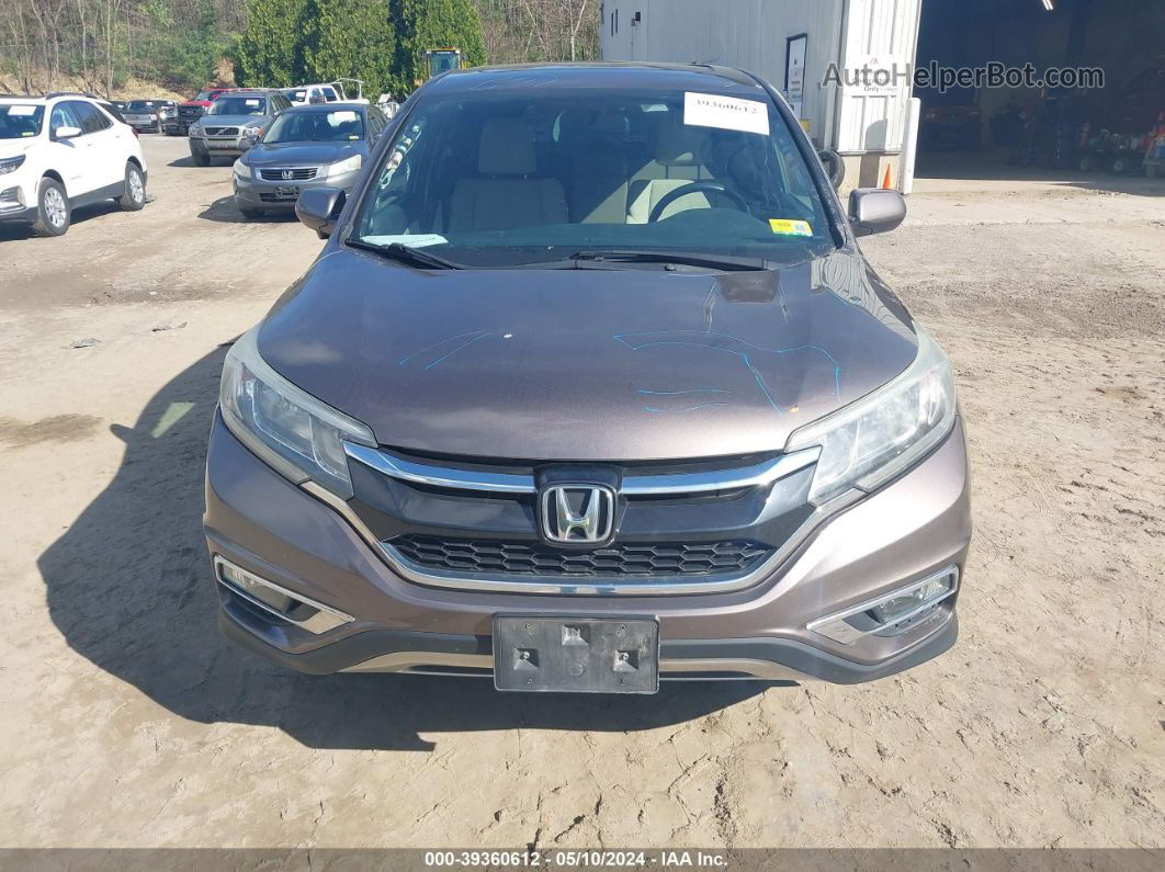 2015 Honda Cr-v Ex Light Blue vin: 2HKRM4H58FH600201