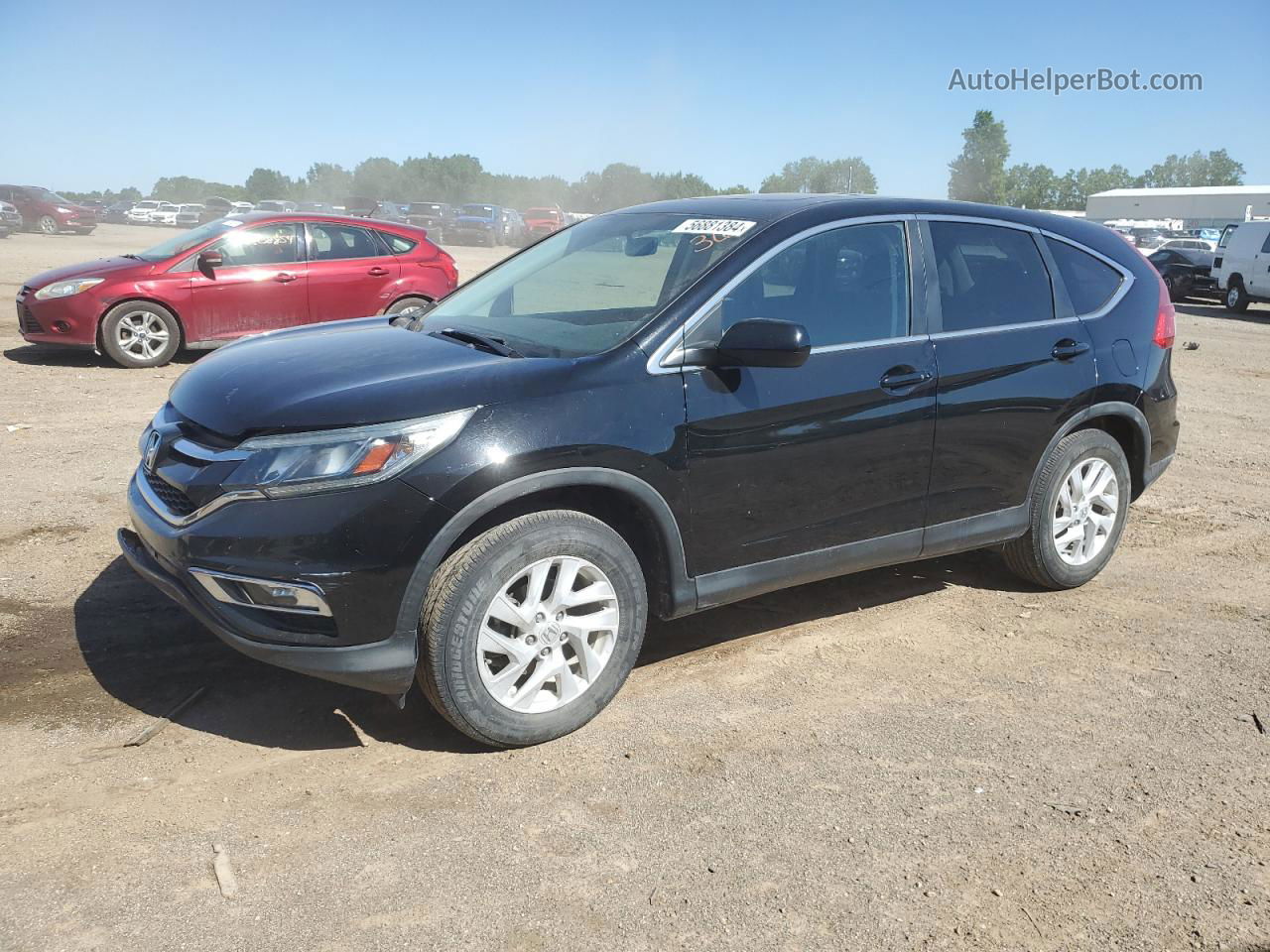 2015 Honda Cr-v Ex Черный vin: 2HKRM4H58FH687615