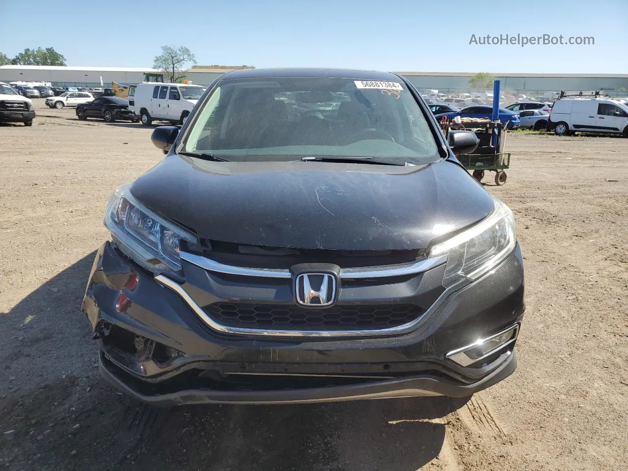 2015 Honda Cr-v Ex Черный vin: 2HKRM4H58FH687615