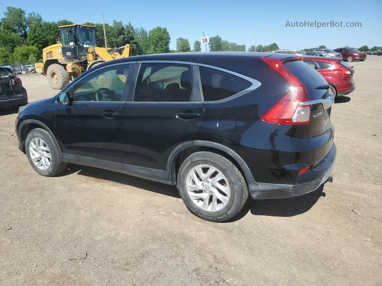 2015 Honda Cr-v Ex Черный vin: 2HKRM4H58FH687615