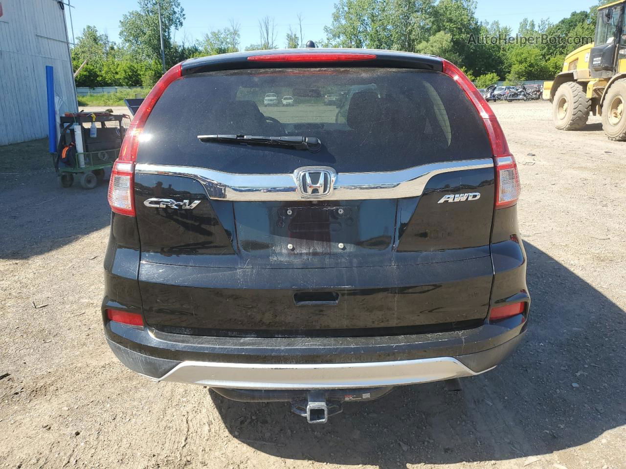 2015 Honda Cr-v Ex Черный vin: 2HKRM4H58FH687615