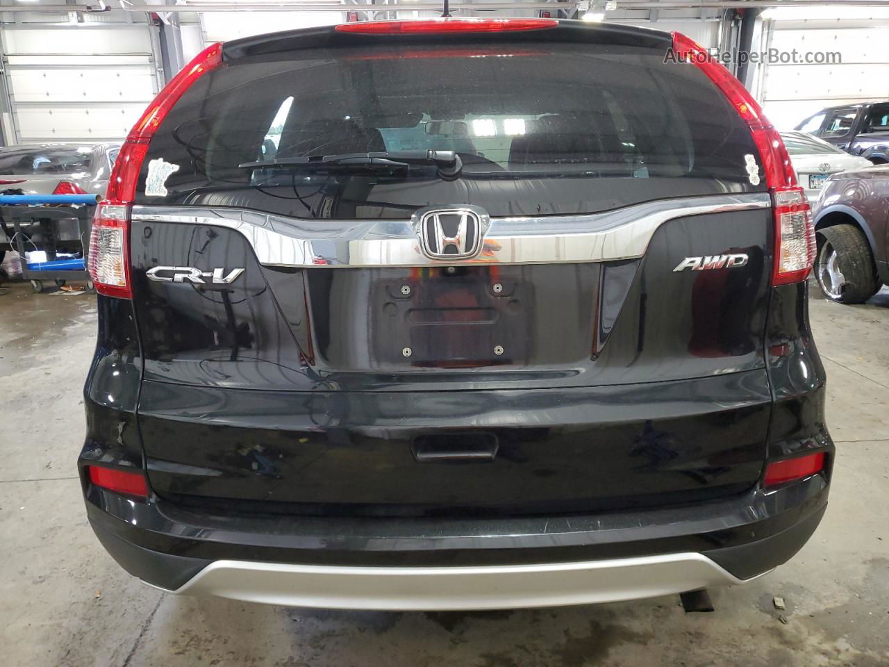 2016 Honda Cr-v Ex Black vin: 2HKRM4H58GH624595